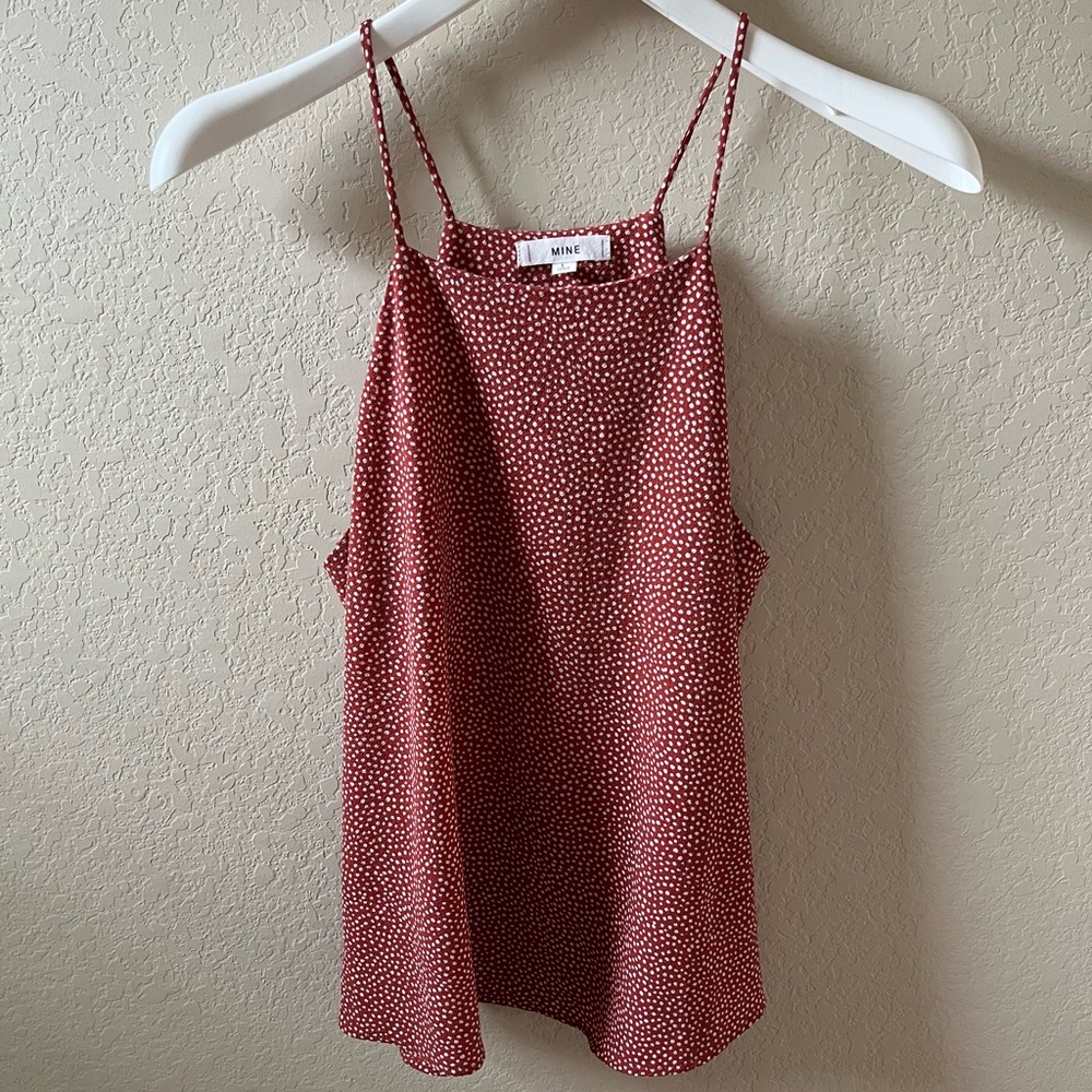 Mine from Anthropologie Women’s Spaghetti Strap Top Size L - Picture 1 of 11